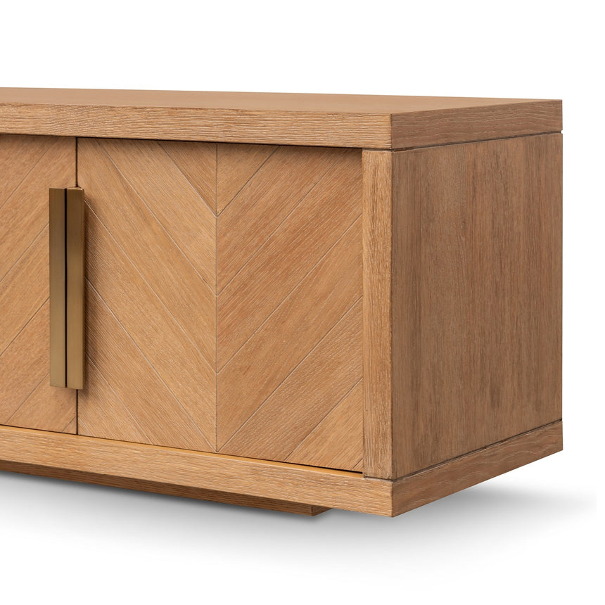 1.8m Entertainment TV Unit | Dusty Oak | Myka Home - View 4
