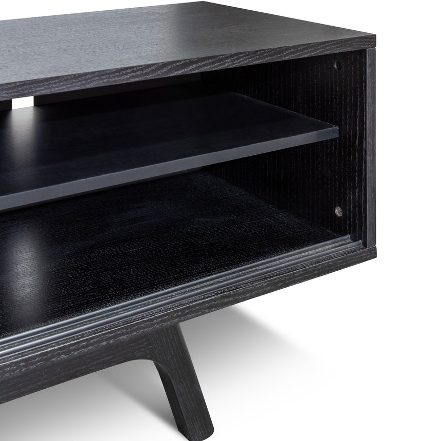 2.1m TV Unit | Full Black | Myka Home - View 10