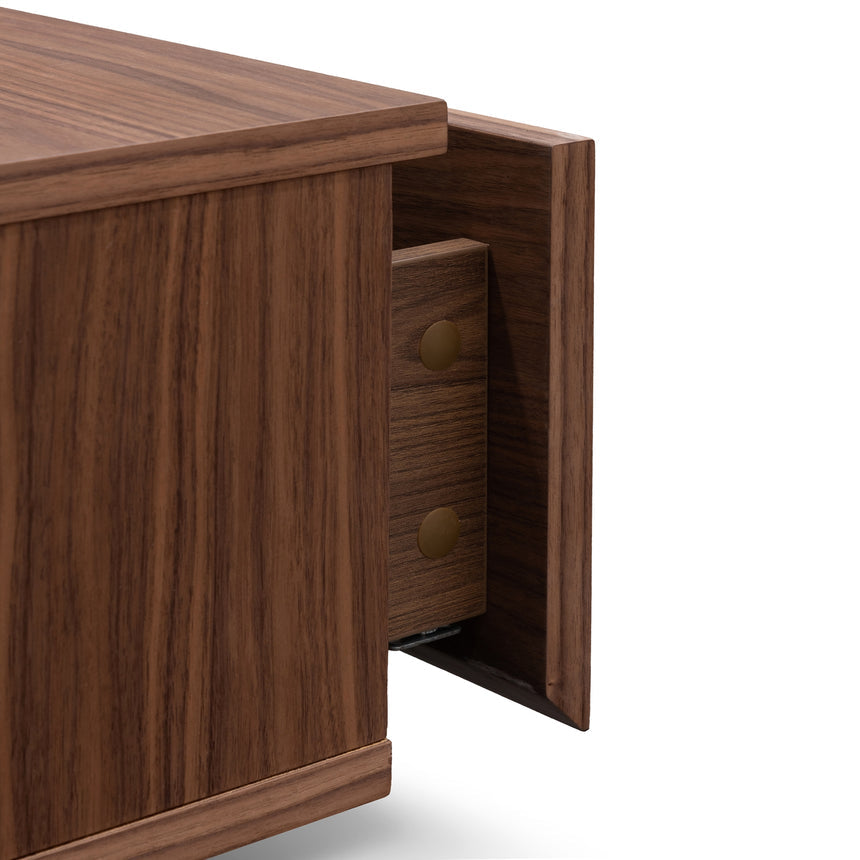 Extendable Entertainment TV Unit | Walnut | Myka Home - View 11