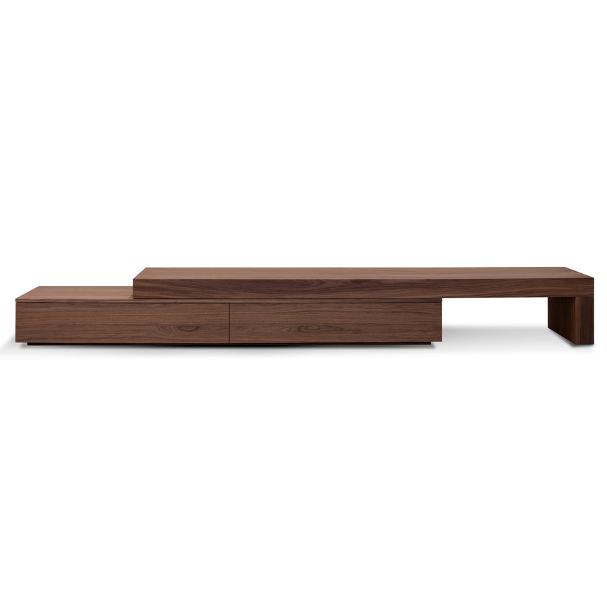 Extendable Entertainment TV Unit | Walnut | Myka Home