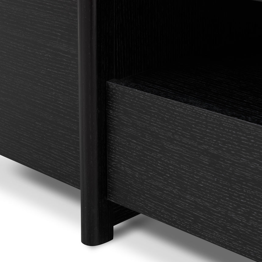 Lowline 2.1m Entertainment TV Unit | Black Oak - Timber Le | Myka Home - View 15
