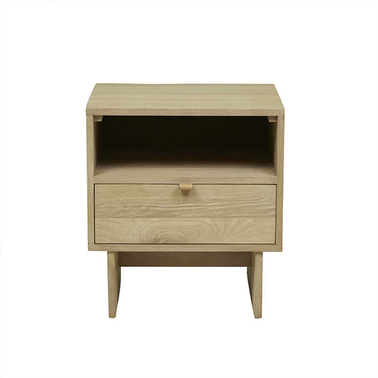 Aiden Bedside Table | Natural Teak | Myka Home