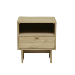 Aiden Bedside Table | Natural Teak | Myka Home
