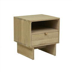 Aiden Bedside Table | Natural Teak | Myka Home