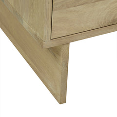 Aiden Bedside Table | Natural Teak | Myka Home