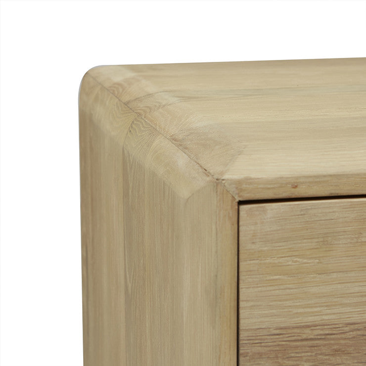 Aiden Buffet | Natural Oak Parquetry | Myka Home - View 5
