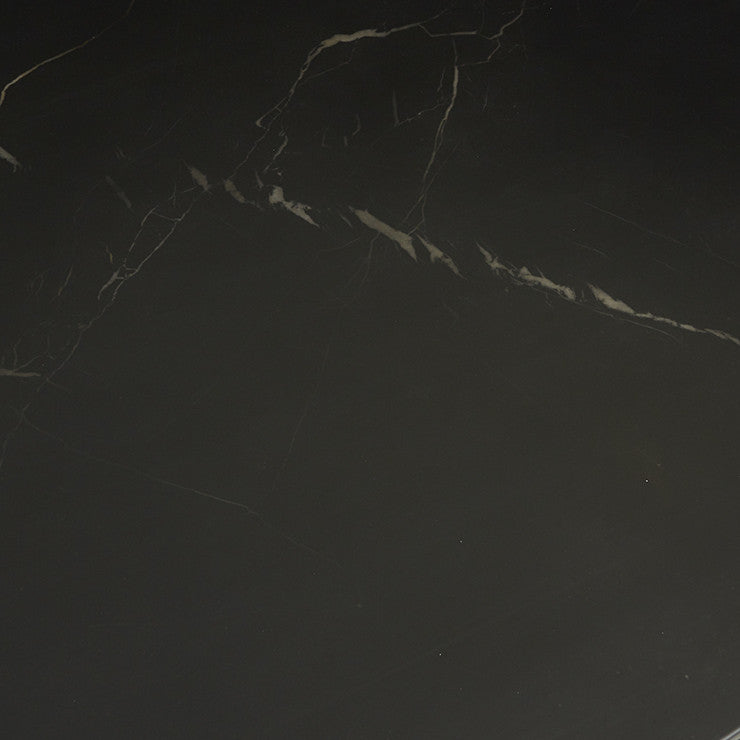 Amara Rectangular Dining Table | Black Marble | Myka Home - View 3