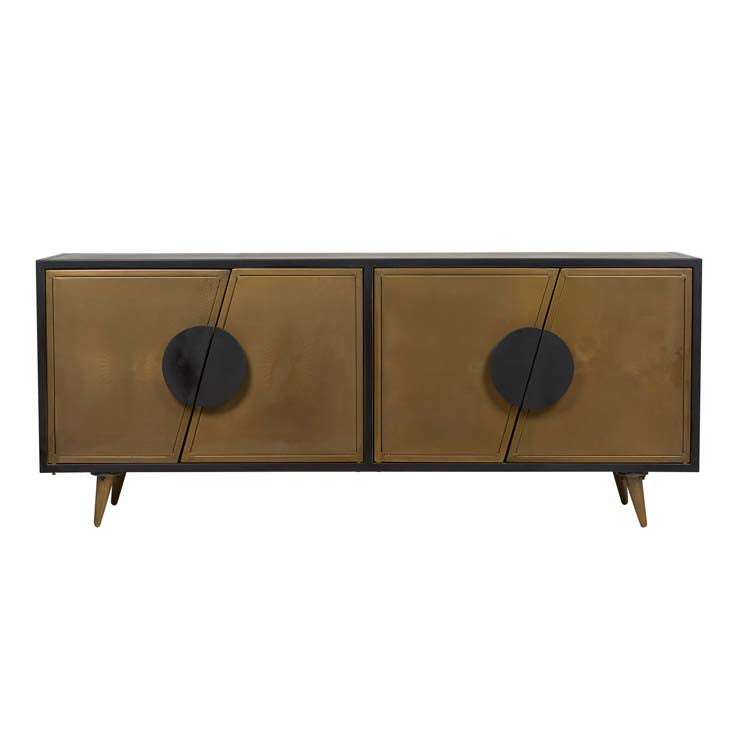 Amelie Aurora Buffet | Black Metal | Myka Home