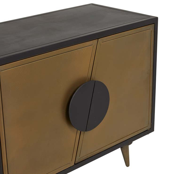 Amelie Aurora Buffet | Black Metal | Myka Home - View 3