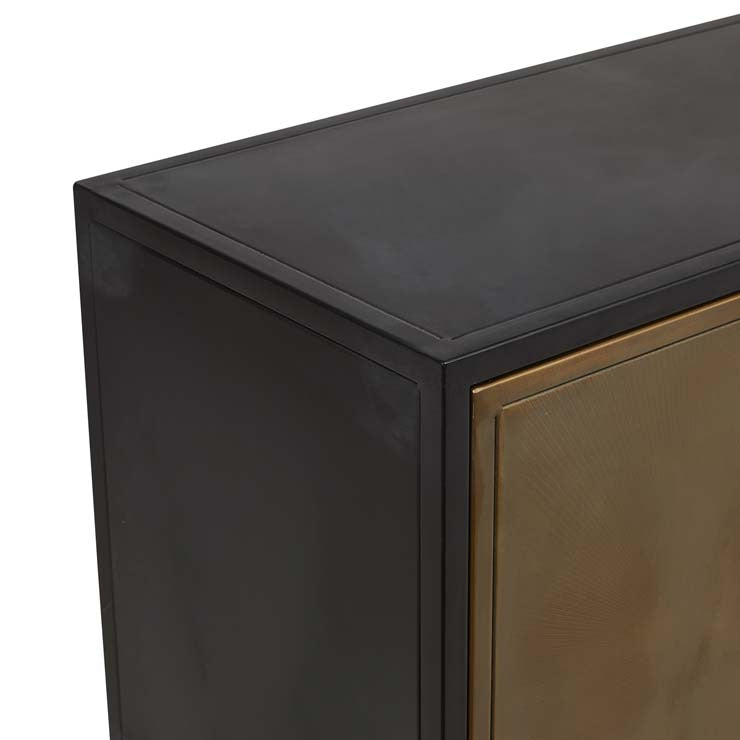 Amelie Aurora Buffet | Black Metal | Myka Home - View 6