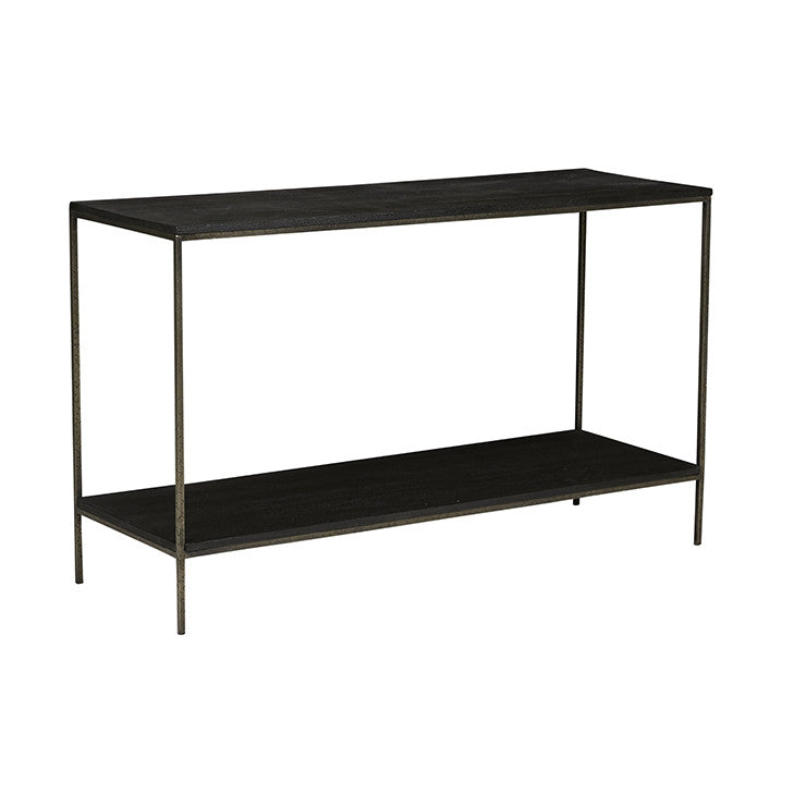 Amelie Cube Console Table | Black Timber | Myka Home