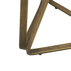 Amelie Luna Side Table | White Terrazzo | Myka Home