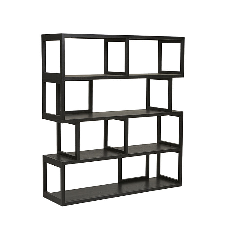 Anja Bookcase | Natural Teak | Myka Home - View 2
