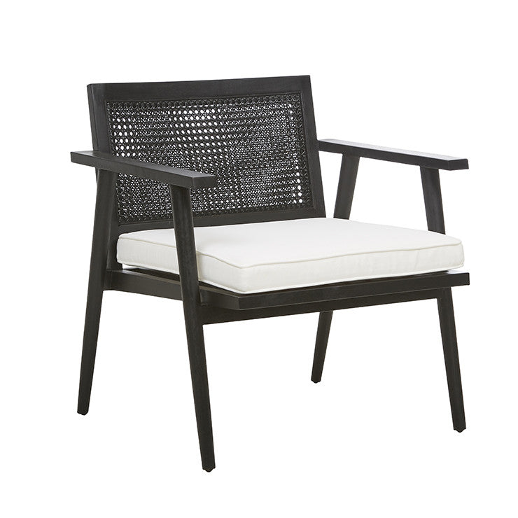 Anja Occasional Chair | Natural Teak Rattan | Myka Home - View 5