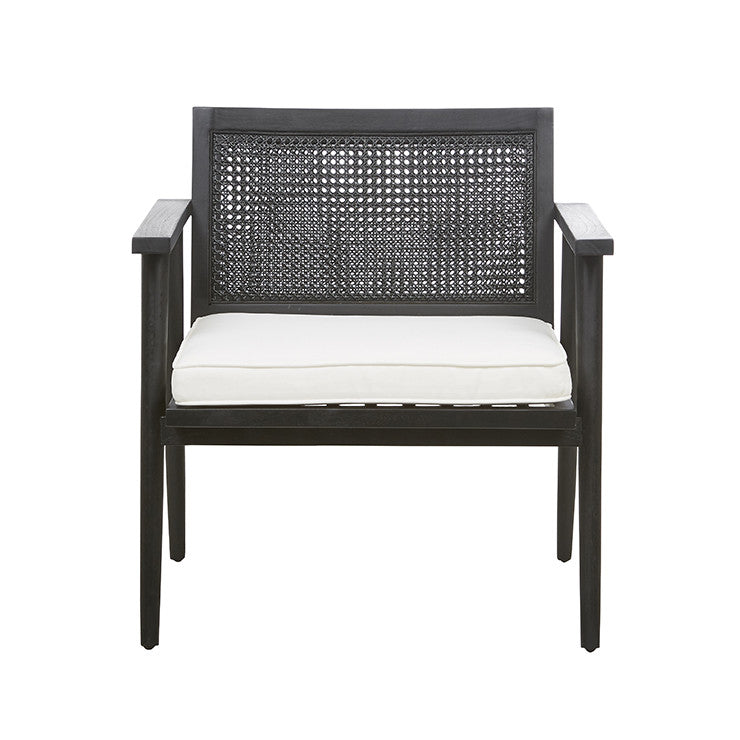 Anja Occasional Chair | Natural Teak Rattan | Myka Home - View 4