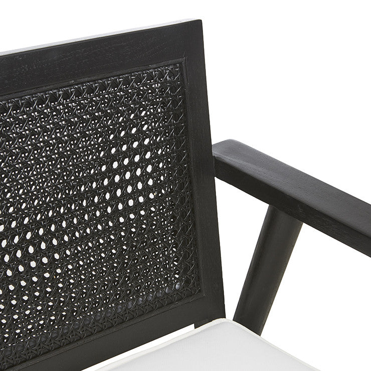 Anja Occasional Chair | Natural Teak Rattan | Myka Home - View 6
