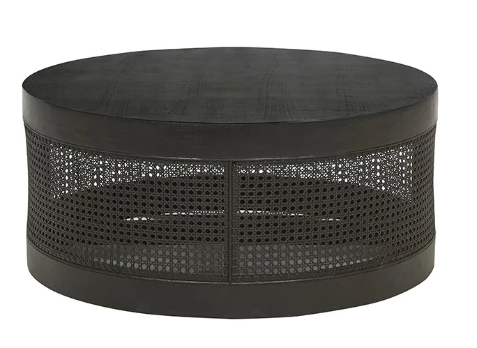 Anja Woven Coffee Table | Natural Rattan | Myka Home