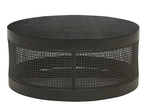 Anja Woven Coffee Table | Natural Rattan | Myka Home