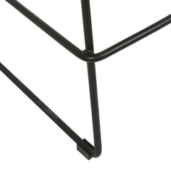 Slate Bar Stool | Black Stainless Steel | Myka Home