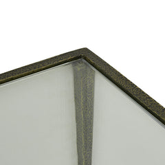 Monaco Coffee Table | Brass Iron | Myka Home