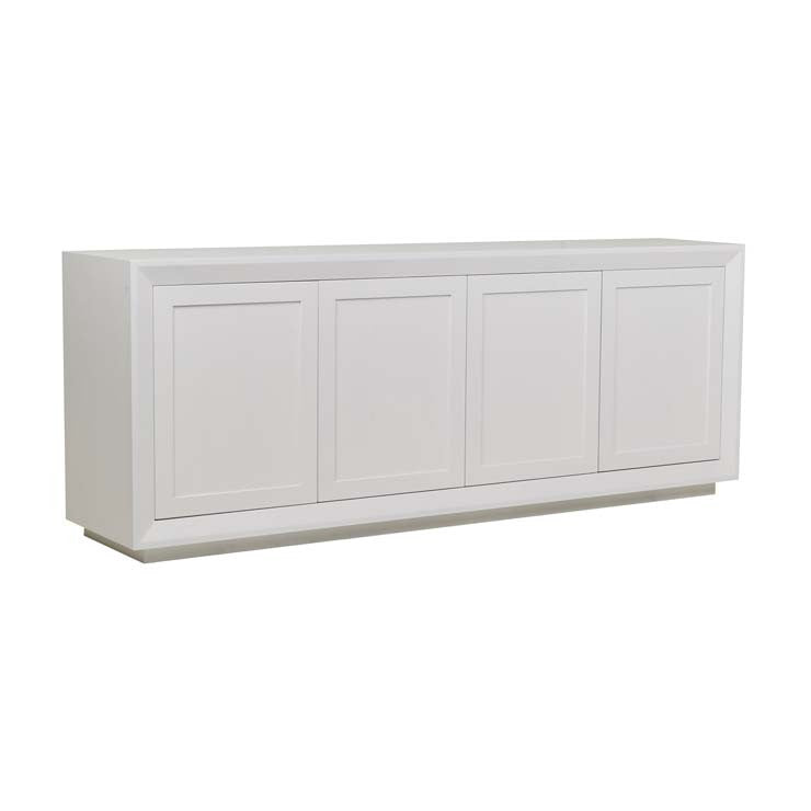 Hamptons Buffet | White Ash Veneer | Myka Home - View 2