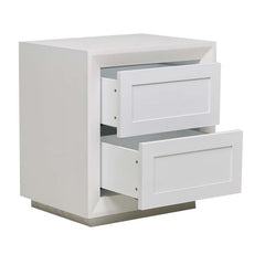 Slate Bedside Table | Grey Ash | Myka Home