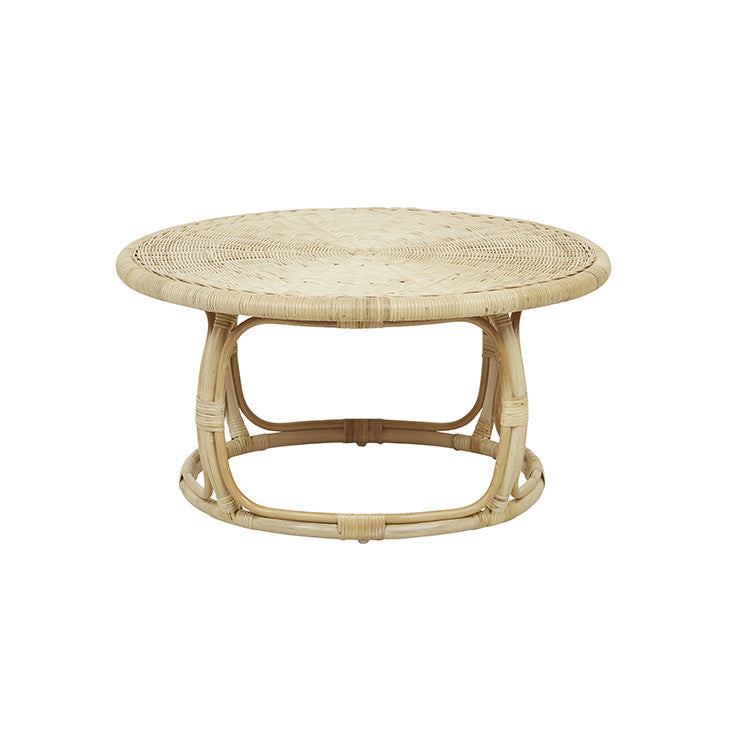 Drift Round Table | Natural Rattan | Myka Home