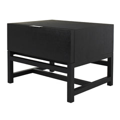 Oslo Bedside Table | Dark Wenge Oak | Myka Home
