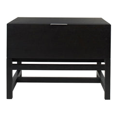 Oslo Bedside Table | Dark Wenge Oak | Myka Home