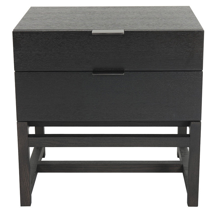 Copenhagen Bedside Table | Oak Veneer | Myka Home