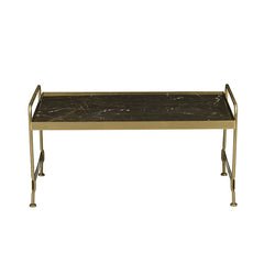 Monaco Coffee Table | Brown Marble | Myka Home