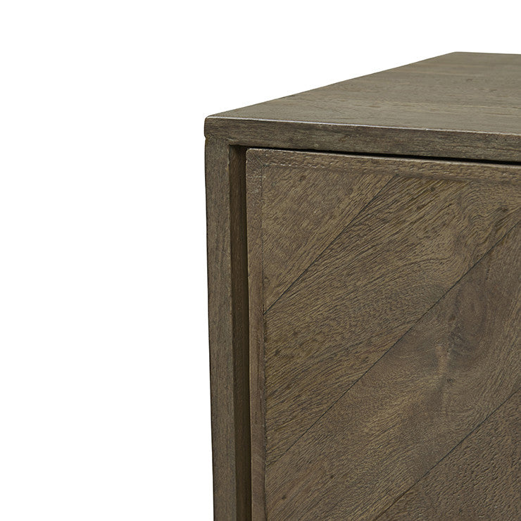 Drift Buffet | Grey Sand Mango Wood | Myka Home - View 5