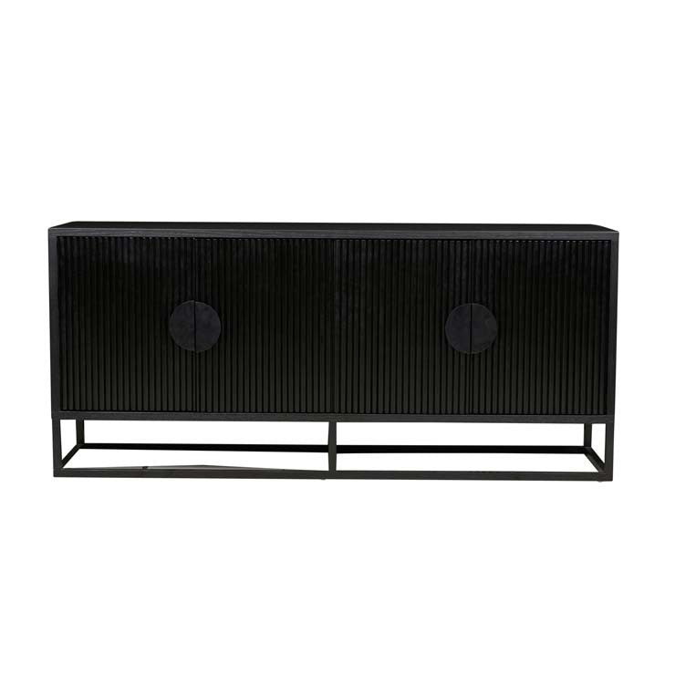 Ridge Buffet | Ripple Ash Veneer | Myka Home