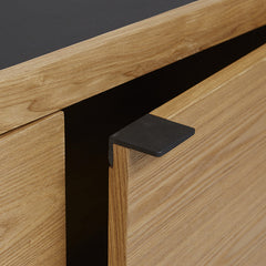 Cedar Buffet | Natural Ash & Black | Myka Home