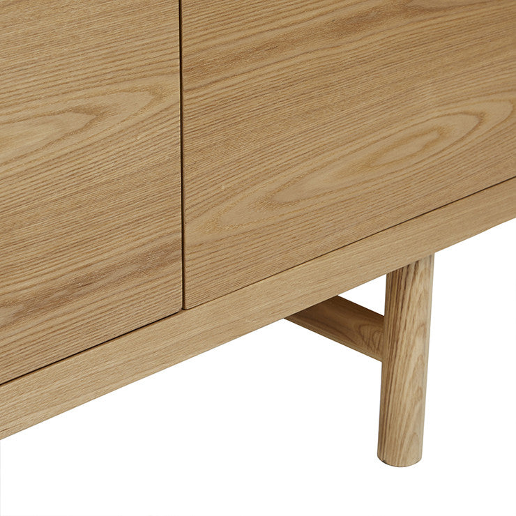 Cedar Buffet | Natural Ash & Black | Myka Home - View 8