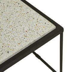 Oslo Coffee Table | Black Terrazzo | Myka Home
