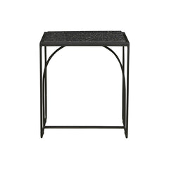 Slate Side Table | Black Terrazzo | Myka Home