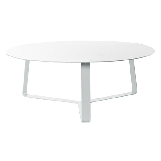 Cancun Outdoor Coffee Table | White Aluminium | Myka Home
