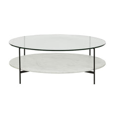 Clermont Layer Marble Coffee Table