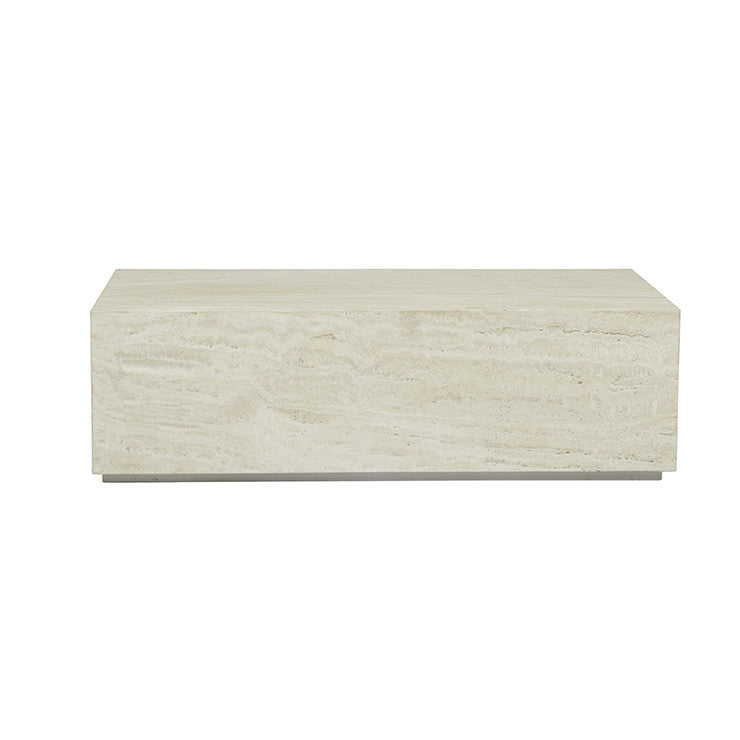 Elle Rectangular Block Coffee Table