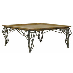 Industria Sticks Square Coffee Table