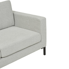 Juno 2 Seater Sofa with Black Powder Coated Legs