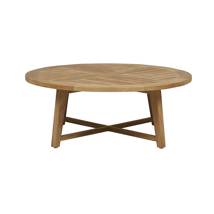 Sonoma Slat Round Coffee Table - View 2