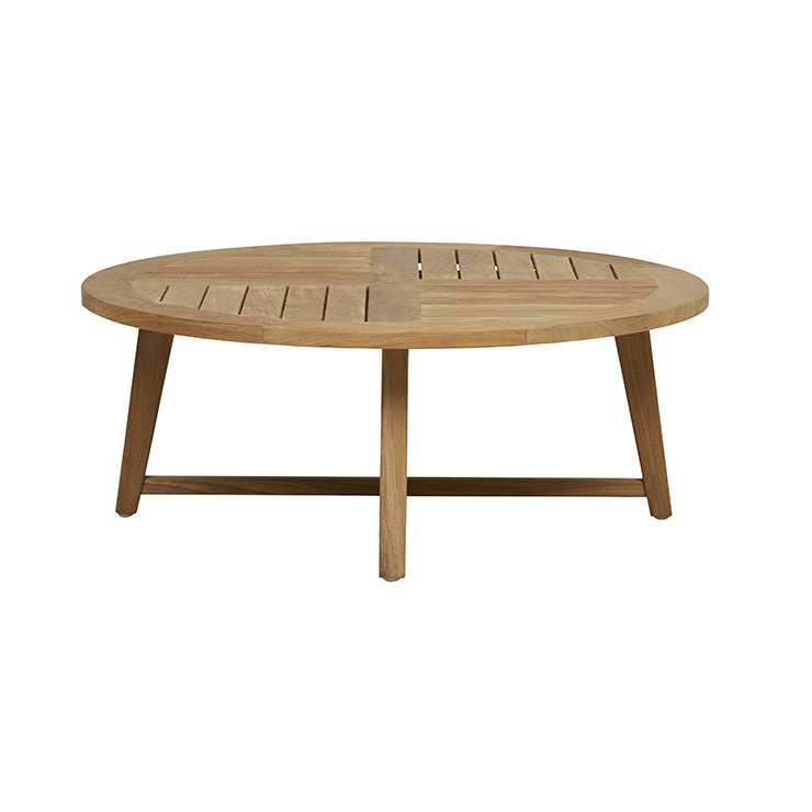 Sonoma Slat Round Coffee Table