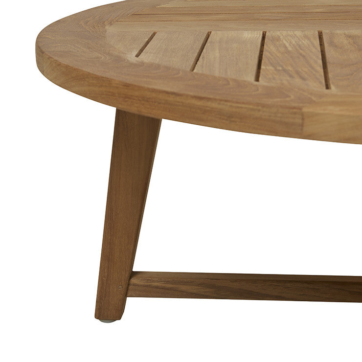 Sonoma Slat Round Coffee Table - View 4