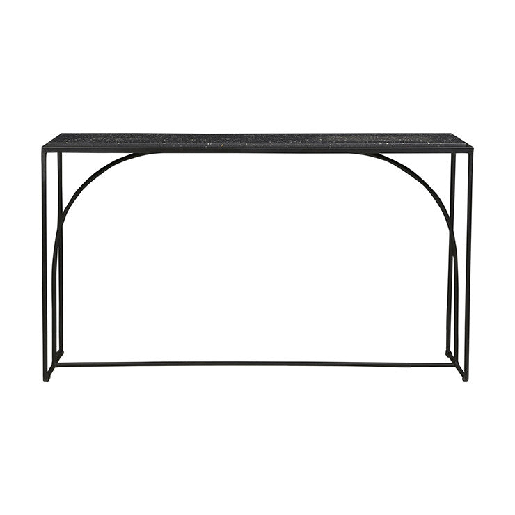 Copenhagen Console Table | Black Terrazzo | Myka Home