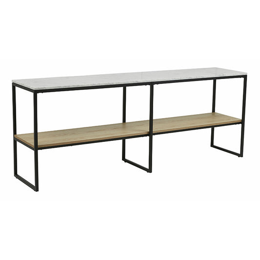 Carrara Console Table | White Marble | Myka Home - View 2