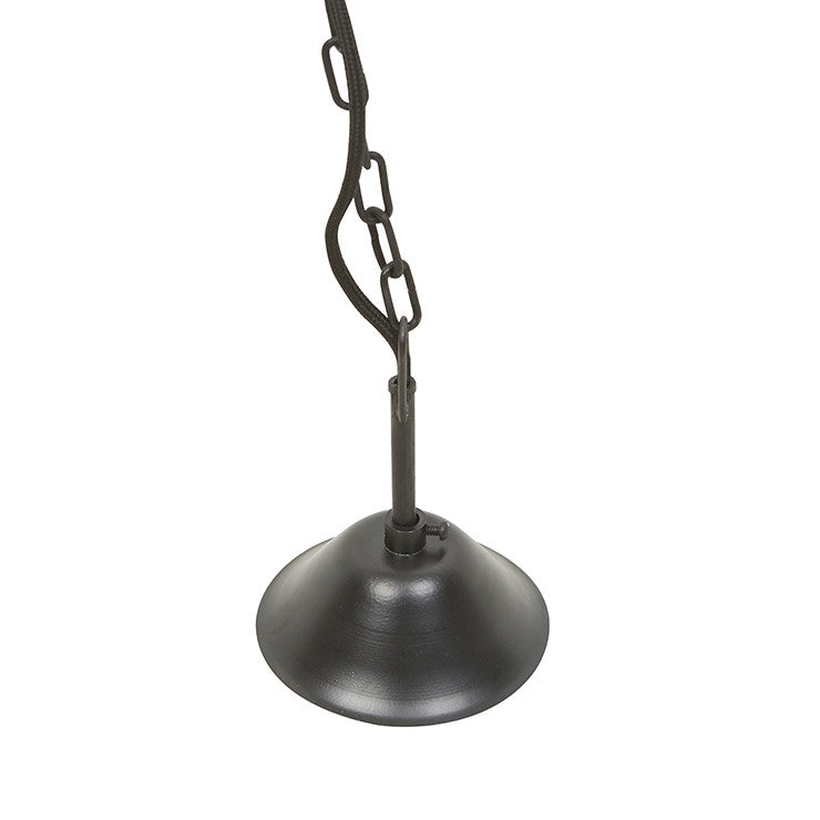 Cedar Pendant | Olive Yellow Suede | Myka Home - View 4