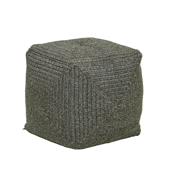 Granada Handwoven Square Ottoman - View 2